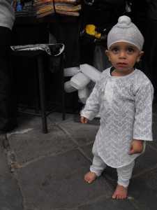 Muslim toddler